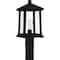 Quoizel Satterfield Outdoor Post 1 Light Matte Black SAT9009MBK - alternate 2